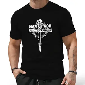 Man of God Cross Shirt, Christian Gift, Armor of God Shirt, Religious Shirt, Christian Father Shirt, Timothy 6:11, Gods Warrior T-shirt