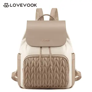 LOVEVOOK Mini Backpack for Women,Small Backpack Purse for Travel Work,Waterproof Cute Backpack Daypack With Anti-theft Pocket Mini Bag for Daily College Shopping
