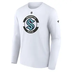 Seattle Kraken AP Replen Alternate Long Sleeve Tee White