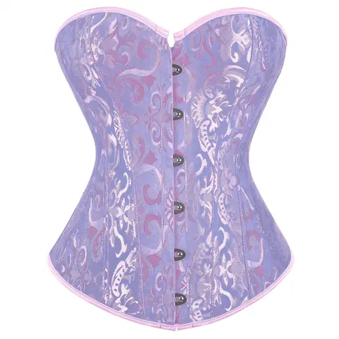 Floral Denim Corset Tops for Women Going Out Corset Tops Women's Bustier Corset Top Sexy Lingerie Sets Black Satin Waist Cincher Halloween Costumes Ideas Party Outfit Gothic Corset  2340-D1,sohochic