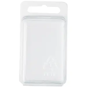 Collecting Warehouse Clear Plastic Clamshell Package / Storage Container, 2.31" H x 1.5" W x 1.25" D
