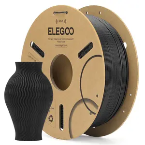 ELEGOO PLA Filament 1.75mm 1KG, 3D Printer Filament with RFID intelligent identification, Dimensional Accuracy +/- 0.02mm, 3D Printing Filament Fits for Most FDM 3D Printers