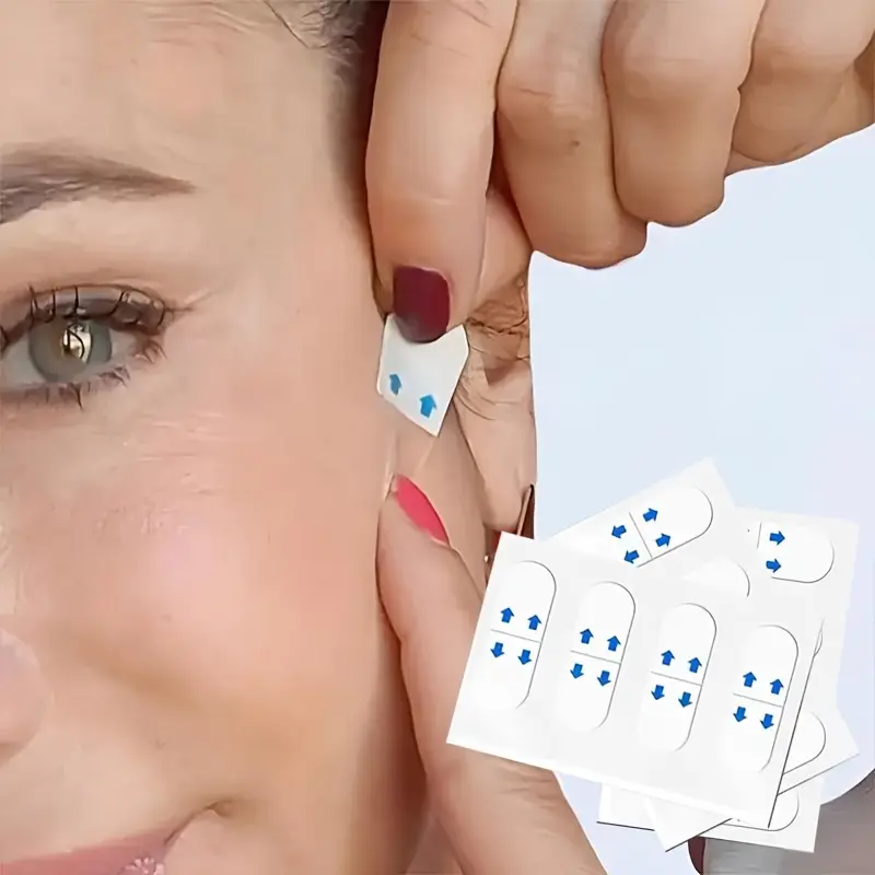 200pcs Invisible Face Shaping Tape, Face Lifting Tape, Instant Facial Slimming Patch, Waterproof Elastic Wrinkle Lift Stickers, Neck Lift Reduce Double Chin Skin Tightening, Facelift Tape For Face Invisible