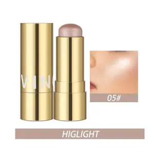 Multi-Functional Highlighting, Contouring, Brightening Makeup Stick With Base Cream, Concealer, Slouchy Eye Shadow, Blush Stick,sheglam cream concealer
