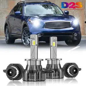 Newest D2S LED Headlight Bulb for Infiniti G35 2005 2006 2007 2008 G37 2008 2009 2010 2011 2012 2013 2014 Coupe Sedan