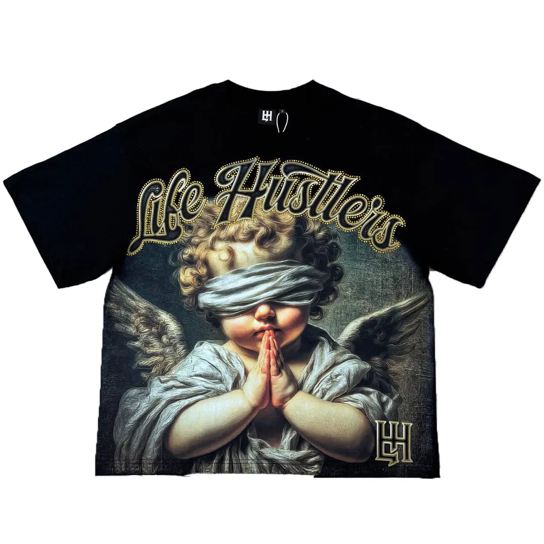 Blind Cupid Rhinestone Tee