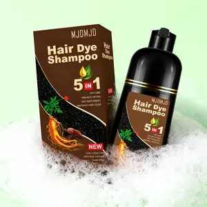 Blonde Brown Hair Dye Shampoo 5-in-1, Natural Plant Extract Hair Color, Long-Lasting Coverage, Gentle Formula for Men & Women