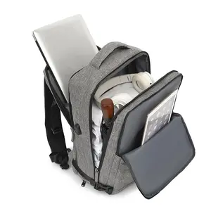Masterfully Organized Large Backpack for Men - High-Capacity Casual Backpack for Demanding Students and Busy Travelers, Featuring Dedicated Laptop Storage and Easy-Access Essentials Pockets