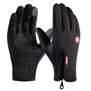 HKXY Winter Men's & Women's Warm Gloves Waterproof Touch Screen Compatible Ideal for Cycling & Skiing Skin Friendly Material