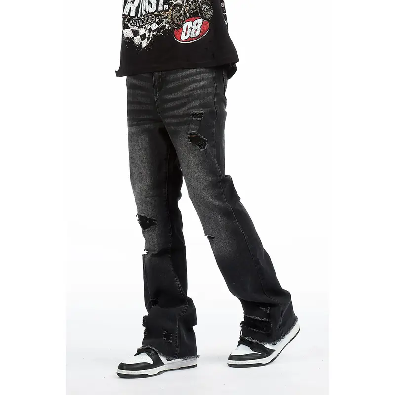 Street y2k opium swag Rick Bolan似 rick owens leather bolan jeans - TikTok Shop