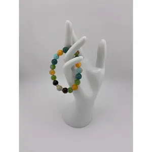 Crystal Bracelet  with colors of Spring and Flare