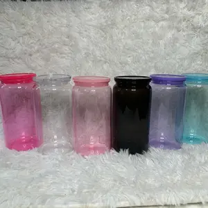 Plastic 16oz Can