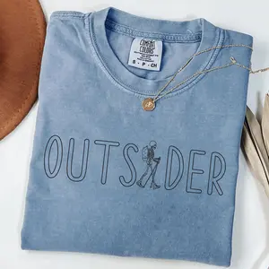 Comfort Colors Outsider Shirt – Hiking Tee, Camping Shirt, Unisex T-Shirt