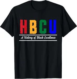 100% Cotton HBCU Apparel Historical Black College HBCU. T-Shirt