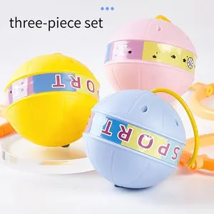 Glowing Bouncing Ball Ankle Bouncy Ball Jump Rope Kids Exercise Skipping Toy Colorful Ankle Jump Rope Game Swing Ball For Elder