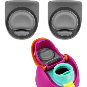 2pcs Replacement Stopper Compatible with Owala FreeSip 24oz 32oz, Water Bottle Top Lid for Owala 16/19/24/32/40oz Seal Bottle Cap Leak Proof Bottle Mouth Plug Parts Silicone Stopper Gasket Accessories