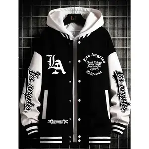 Baseball Jacket - American Street Style, A Must-Have for Trendsetters