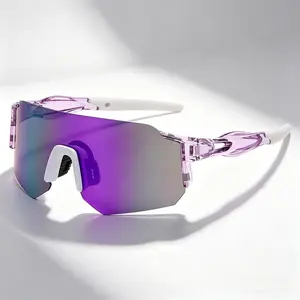 Cycling Sunglasses, Windproof UV400 Sports Eyewear for Outdoor Fishing, Hiking, Mountain Bike & Road Biking
