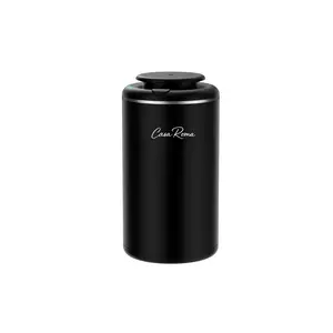 Casa Roma VIA Portable Car, Desk & Room Aroma Oil Diffuser – Waterless Cold-Air Scent Machine with USB-C Rechargeable Battery, 10ml Cartridge – Silent Aromatherapy for Car Cup Holder, Office, Travel, Pet & Kid Friendly