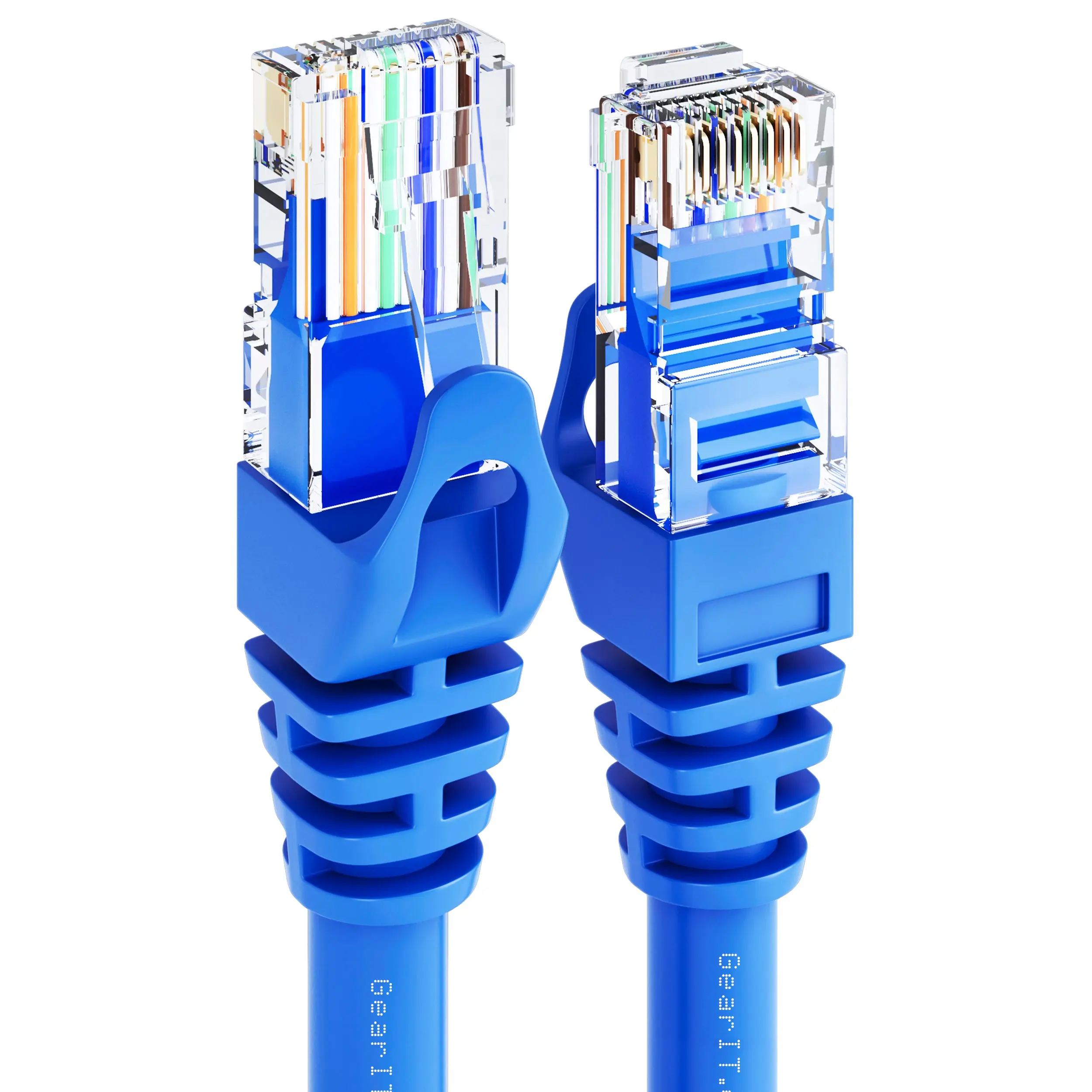 Flexible Soft Boot Cat6 Ethernet Patch Cable, Blue Flexible Soft Boot Cat6 Ethernet Patch Cable, Blue