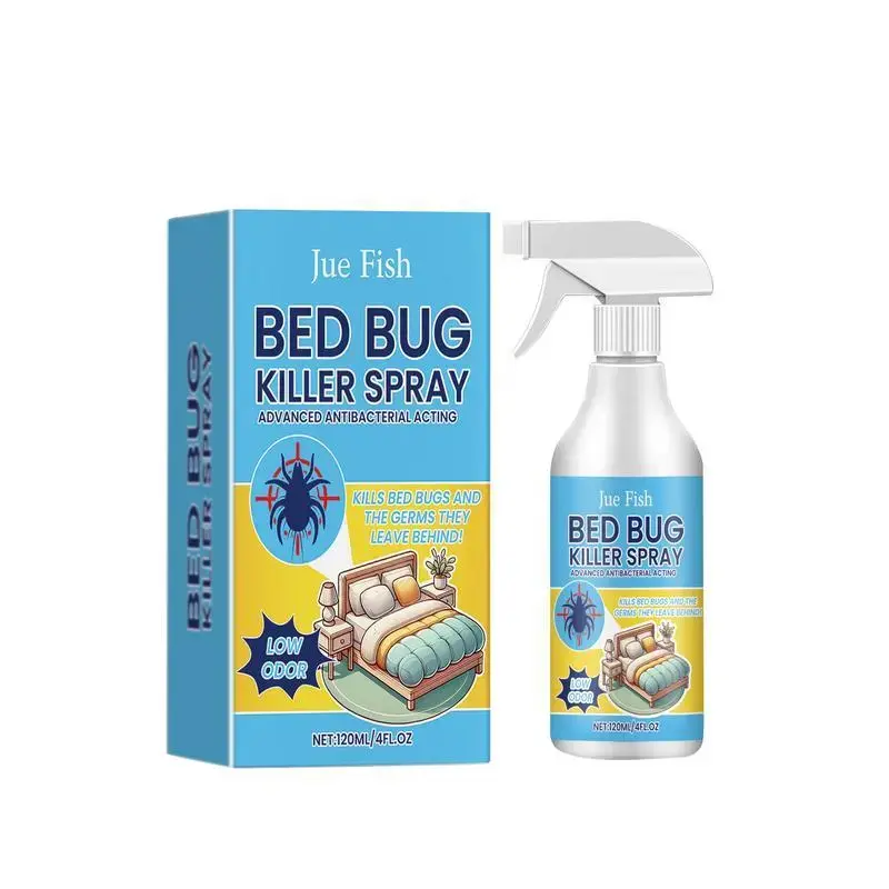 Bed Bug Killer Spray, Fast Acting Solution -Non-Toxic for Kids & Pets, Zero Cleanup Needed