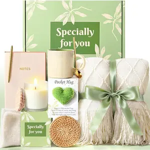 - for - 10Pcs Sage Green Gift Baskets, Day for, Self Care Kit| Get Well Soon Package for Her Mom Sis Wife Girlfriend
