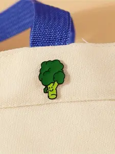 Cartoon Broccoli Enamel Pin Fun Decorative Brooches Ornaments Lapel Bag Badges Jewelry Gifts Pin