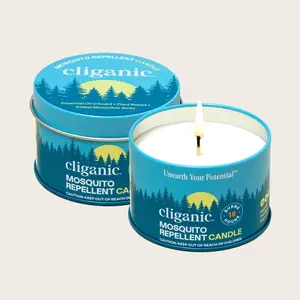 Mosquito Repellent Candles Set for a Refreshingly Scented Outdoors
