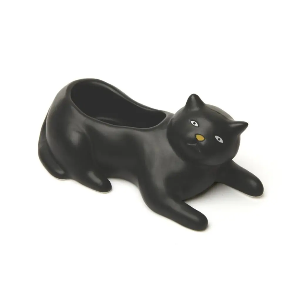 Cosmo The Black Cat Planter