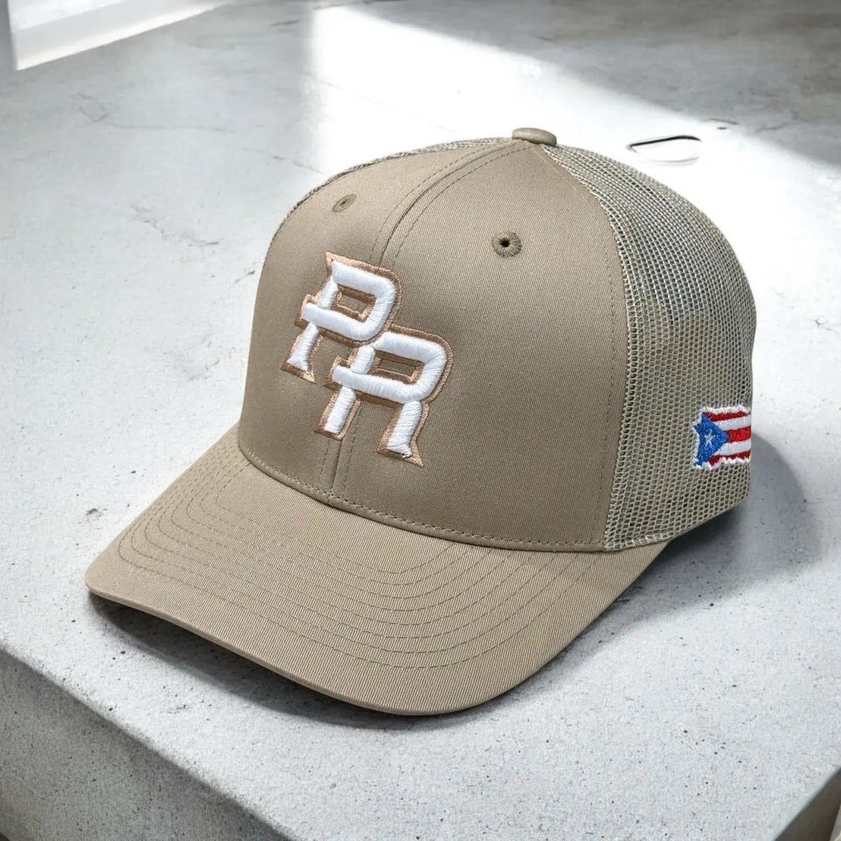 Beige Trucker