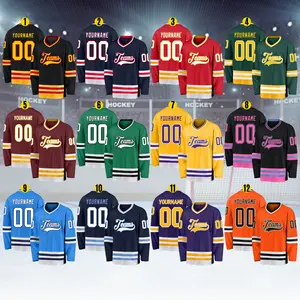 Custom Ice Hockey Jersey for Men Women Youth,Sweatshirt Personalized Name Number,Hockey Shirts Sports Uniform for Hockey Fans Gift