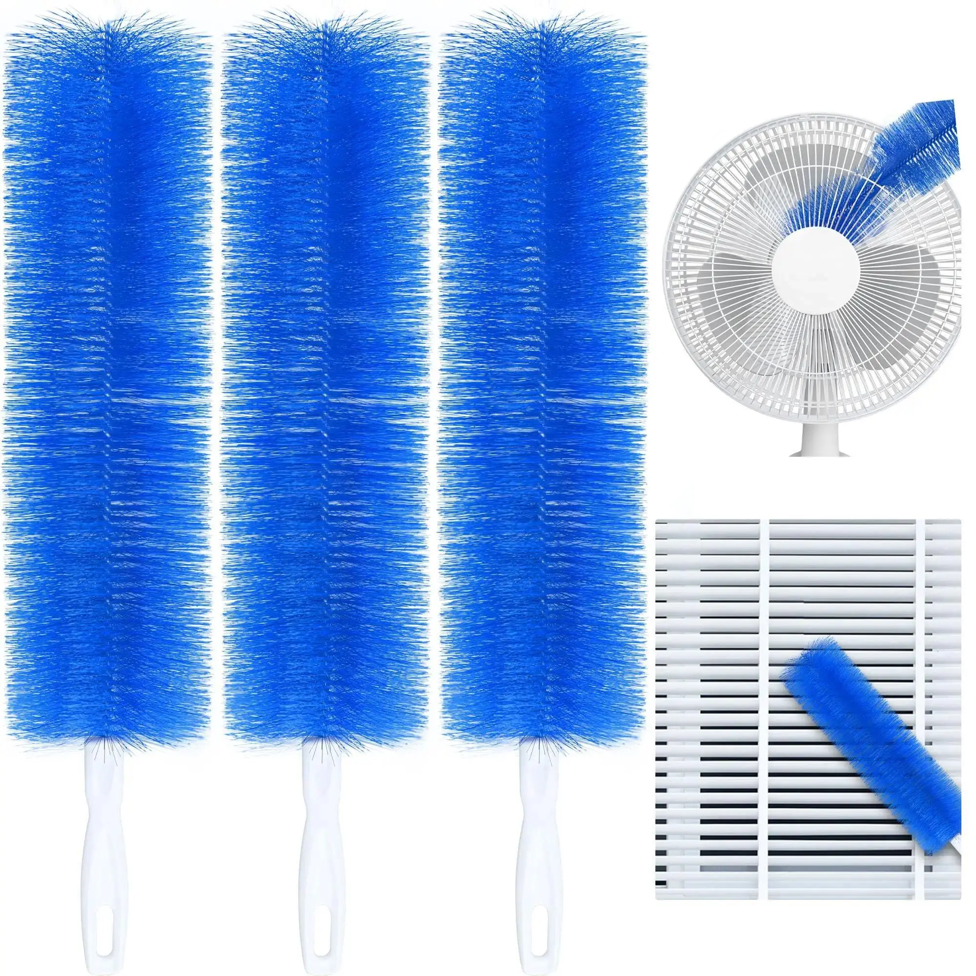 【Summer Sale Deals】Buy 2 get 1 Fan cleaning brush, dust removal brush, cleaning brush, bendable microfiber head, reusable dust collector, washable, suitable for ceiling fan blades (3 pcs)