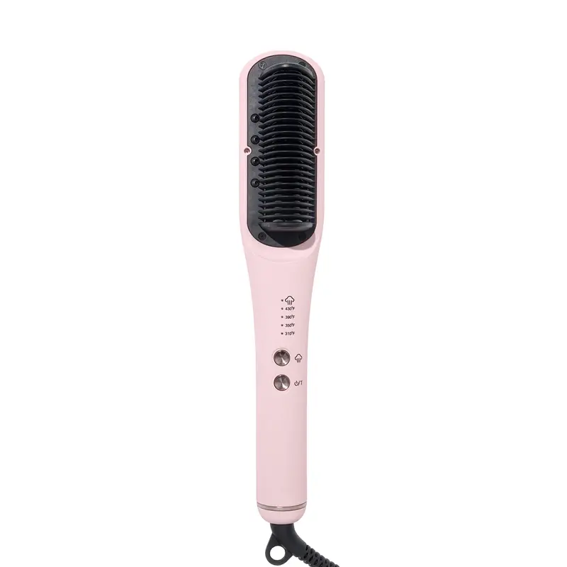 L\'ange Pink Hair Straightening Brush Amazon.com : L main image 4