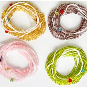 Elegant Four Sets Tie Waist Beads