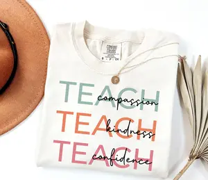 Comfort Colors Teacher Shirt, Back to School T-Shirt, Teacher Appreciation Gift