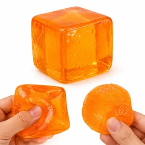 Fenda Ice Cube Squishy Toy | Ultra Soft Transparent Stress Relief Fidget