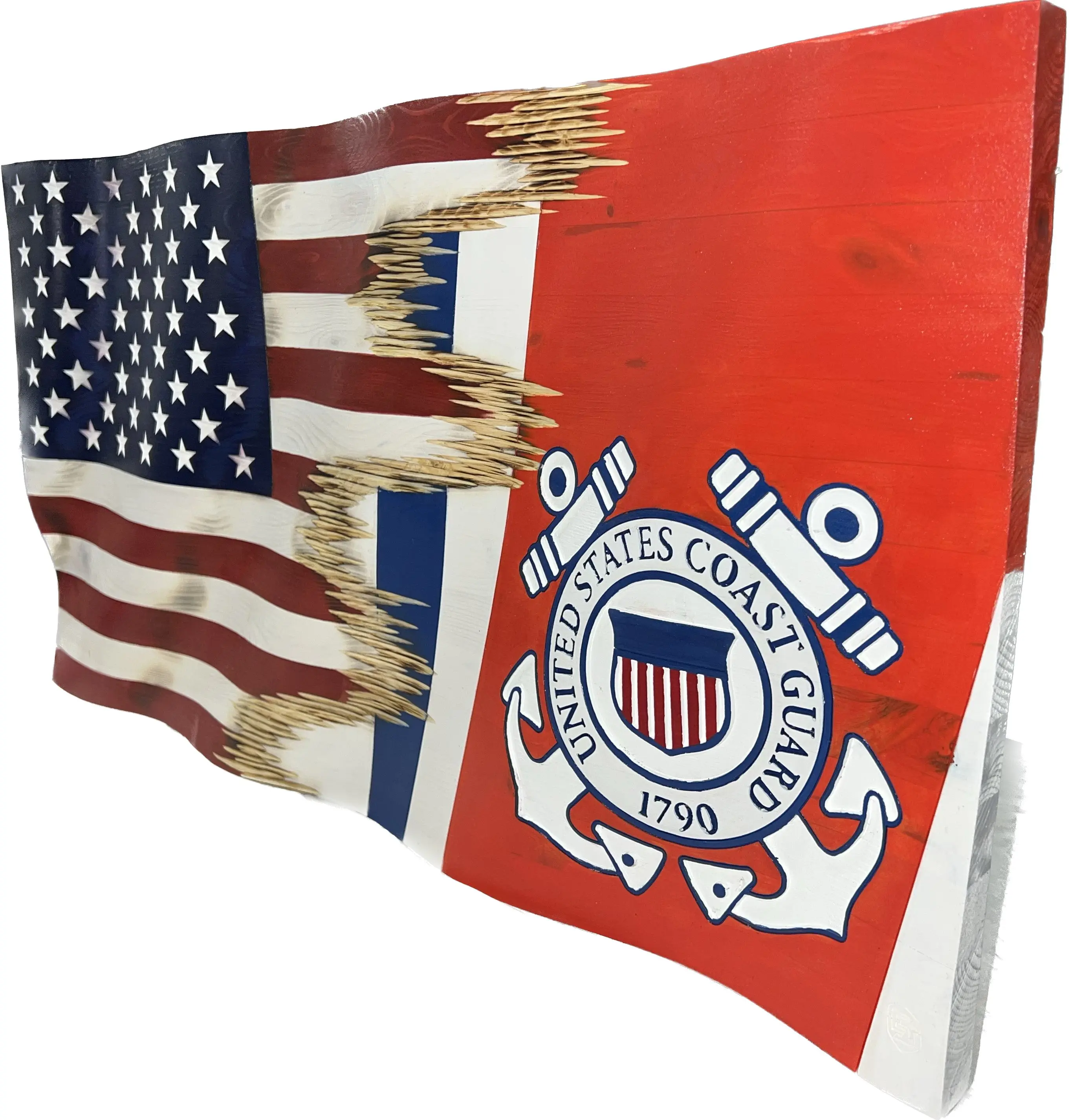 OLD GLORY/COAST GUARD CUSTOM JACK