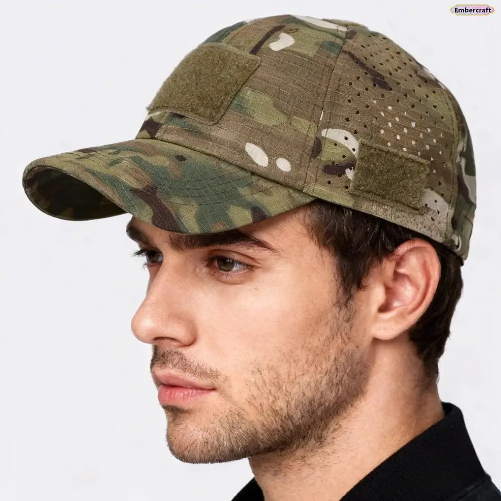 Unisex Cotton Army Style Tactical Accessories Classic Baseball Cap - One Size Fits All, Breathable Cotton Keeps Heads Cool, Adjustable UV Protection, Lightweight Sun Hat for Outdoor Sports, Daily Wear (Fashion Accessory)