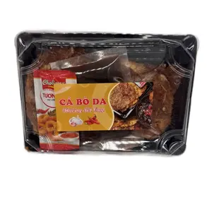 Spicy Grilled Balistidae Fish 8.8oz - CÁ BÒ DA NƯỚG SATE CAY 250g-Hot & Spicy Snack