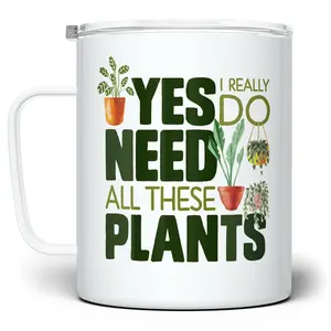 LOFTIPOP Yes I Really Do Need All These Plants Mug, Plant Lover PlantTok Gifts, Houseplant Collector Cup, Designed and Printed in the USA by Loftipop