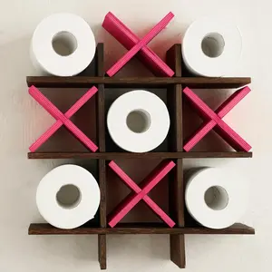 Wooden Photo Display Stand, Wall Mounted Hanging String Frame with Clips, DIY Picture Holder for Desk, Tabletop, Event, Home Decor, Home Decor Accessory