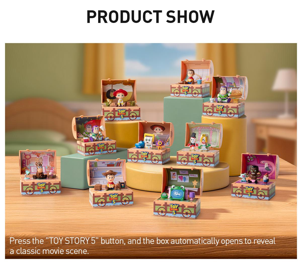 POP MART Disney/Pixar Toy Story 5 Series Figures Blind Box
