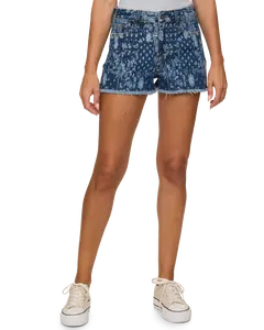 A250 KELLIE CUTOFF DENIM SHORT - 2.5" INSEAM