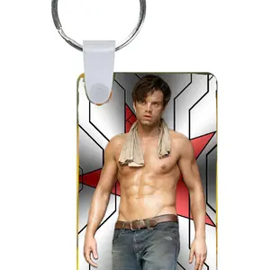 Sebastian Stan 2” Keychain Shirtless Bucky 2 Styles