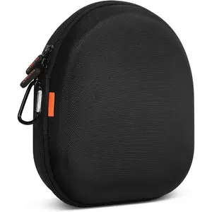 Hard Shell Headphone Case - Durable Zipper Headphones Portable Carrying Pouch Bag - Universal Headphone Travel Case Compatible with Sony, JBL, Soundcore, Bose, Jlab, TOZO Headphones