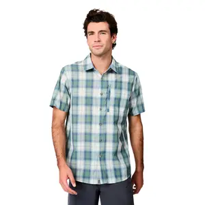 Free Country Men's Excursion Short Sleeve Poplin Shirt