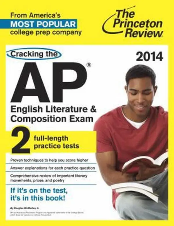 USED-The Princeton Review Cracking the Ap English Literature & Composition Exam 2014: 2 Full-length Practice Tests With Detailed Explanations by Princeton Review (Paperback)