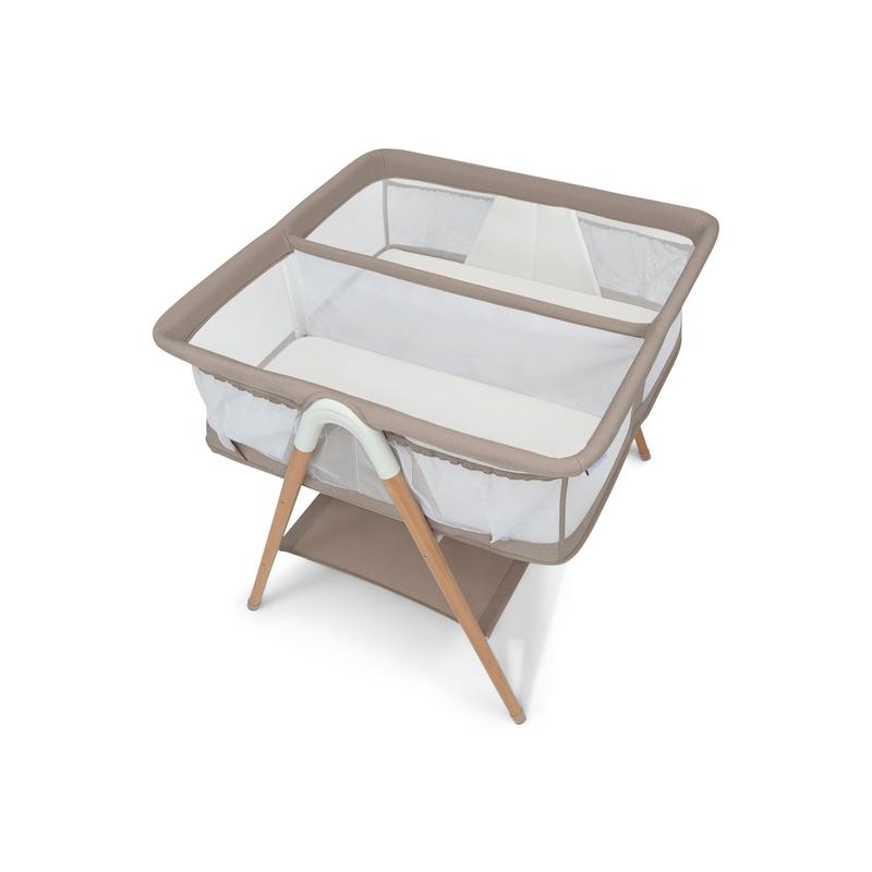 Bondi Beechwood Twin Bassinet
