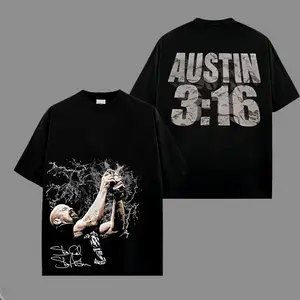Stone Cold Beer Smash Heavy Cotton WWE T-shirt Wrestler Shirt Fan Apparel Classic Gift For Wrestling Fans Direct To Garment Breathable Printed