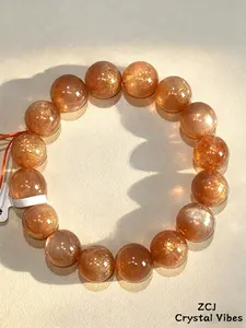 ZCJcrystal Golden Lepidolite Bracelet